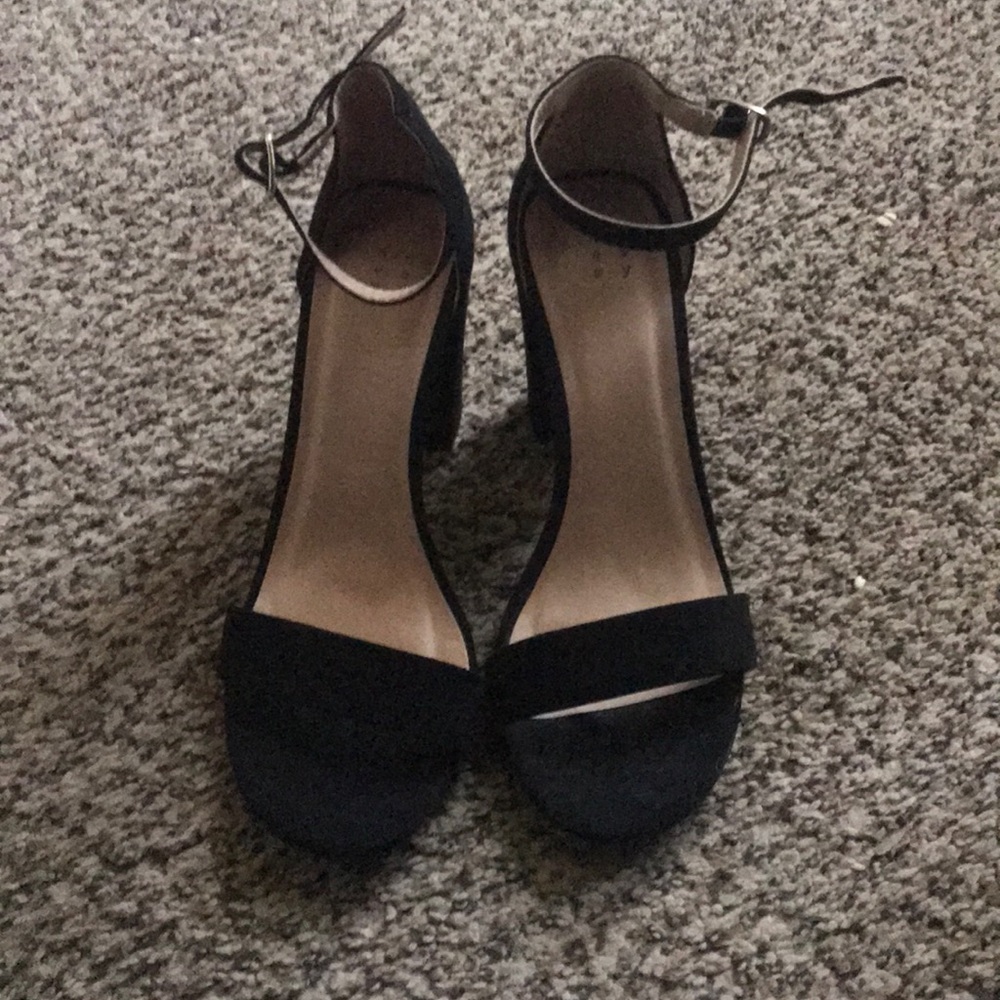 Black heels
